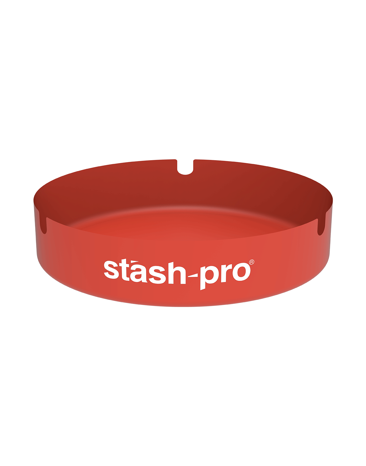 stash-pro metal ashtray Orange color