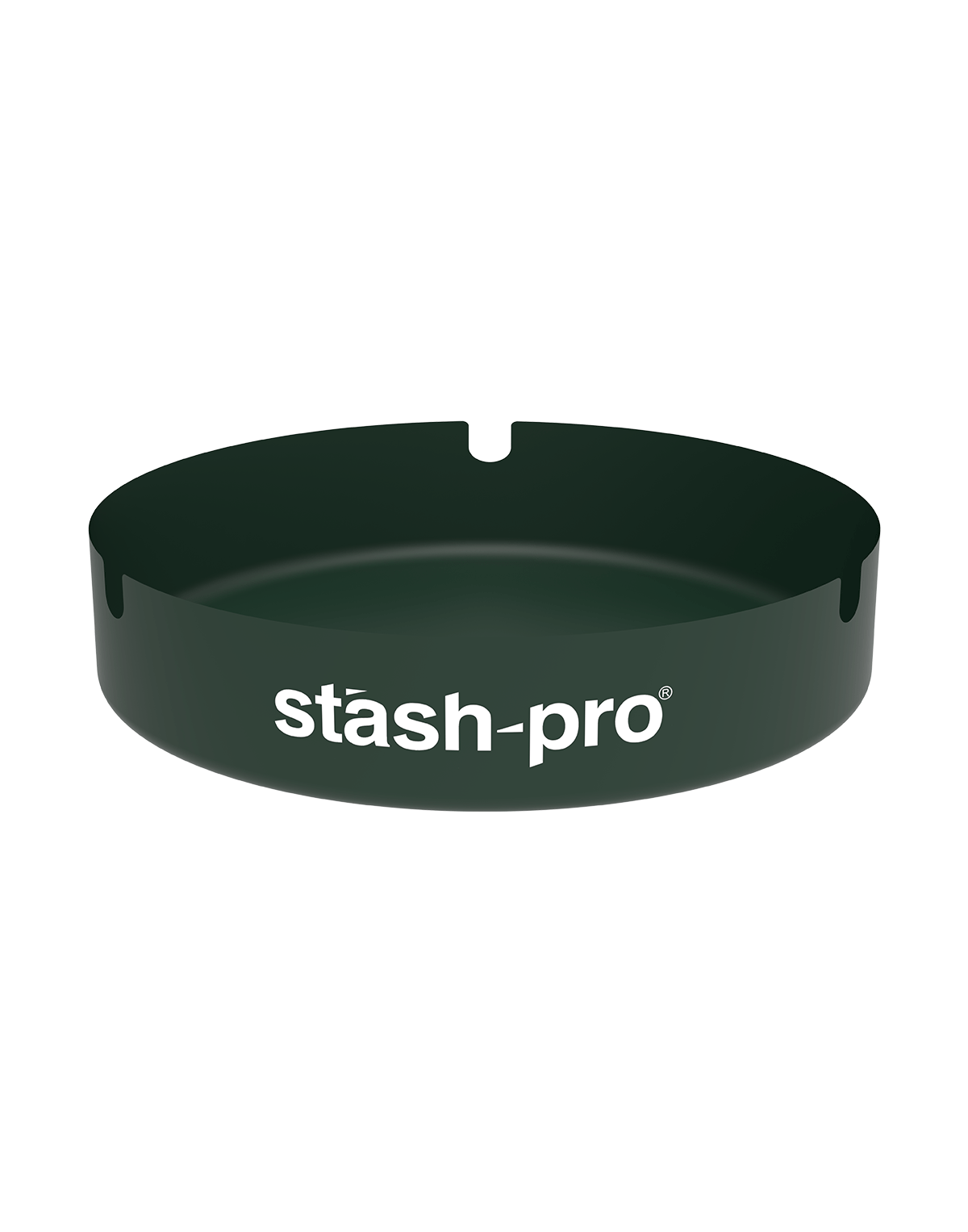 stash-pro metal ashtray Dark Green color