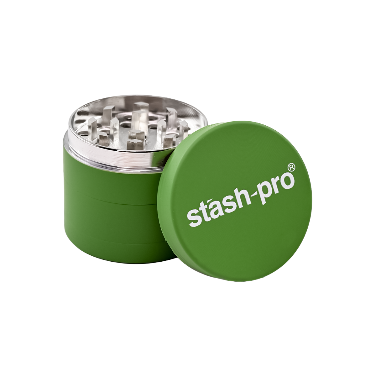 stash-pro Medium Neon Grinders - Dark Green