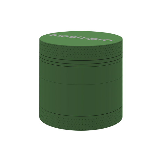 stash-pro Large Neon Grinders - Dark Green