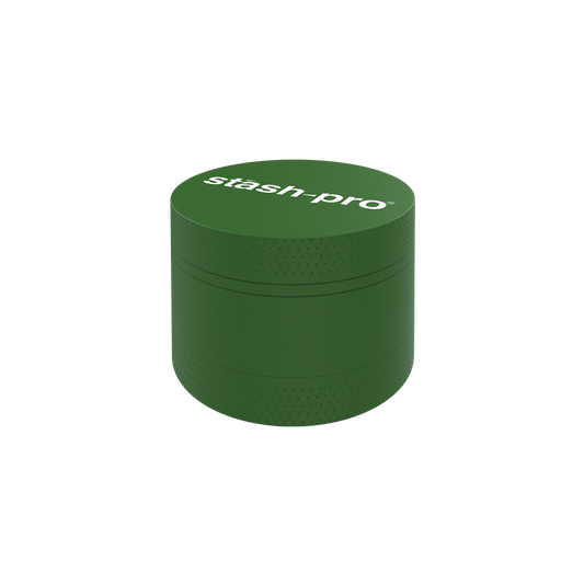 stash-pro Small Neon Grinders - Dark Green