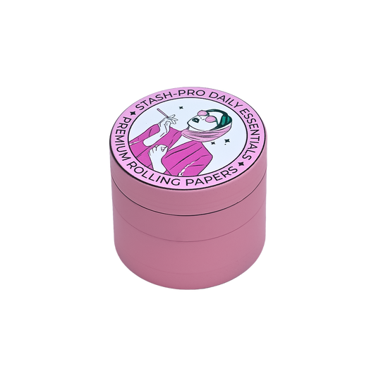 stash-pro Medium Aluminum Grinder - Pink