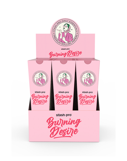 stash-pro Pre-Rolled Cones – Pink | Burning Desire Series | Stash Pro