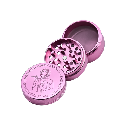 stash-pro Pink Grinder – Large