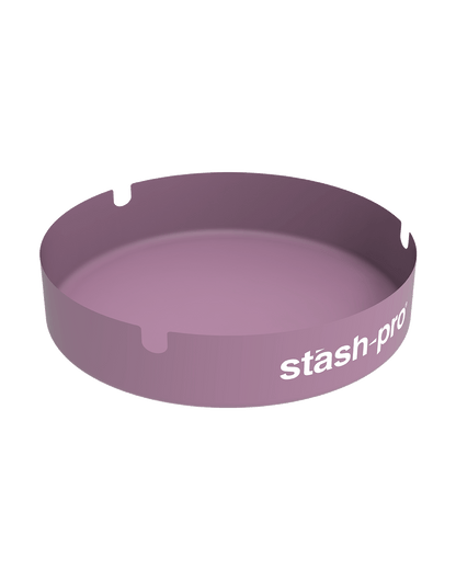 stash-pro metal ashtray Purple color top view
