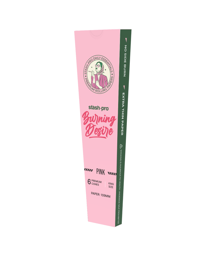 Pre-Rolled Cones – Pink | Burning Desire Series | Stash Pro