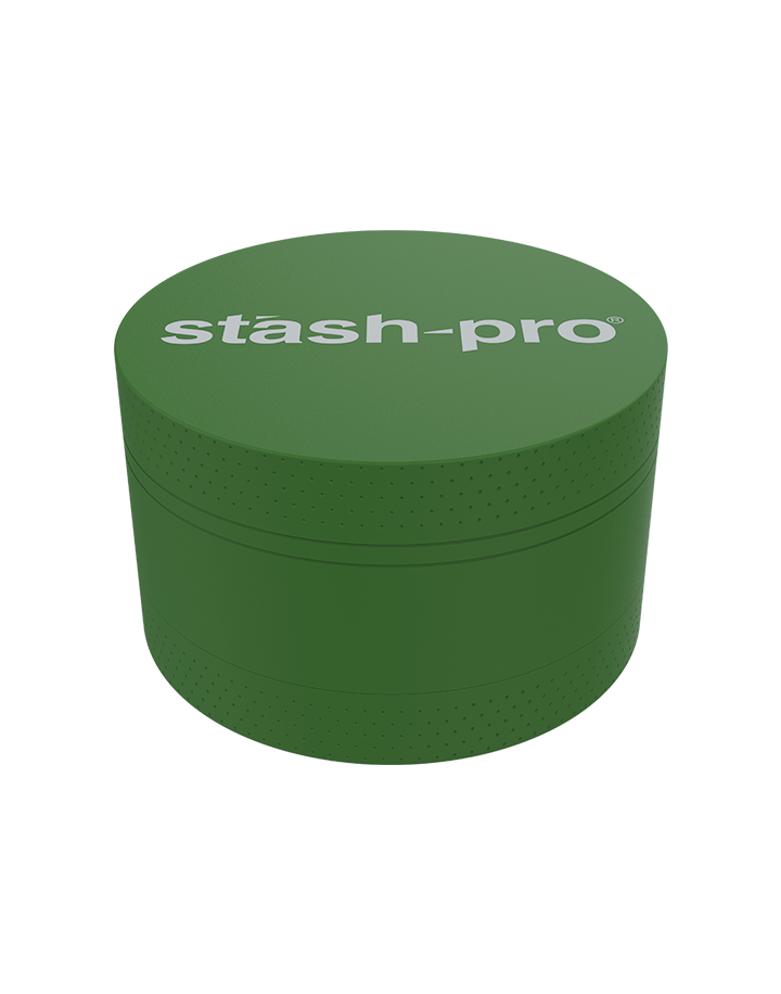 stash-pro Small Neon Grinders - Dark Green