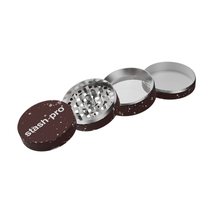 stash-pro Medium color spill Grinder - brown