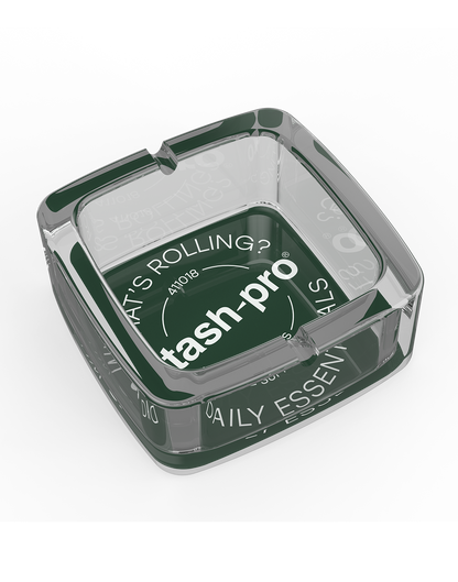 stash-pro Square Glass Ashtray - Seal
