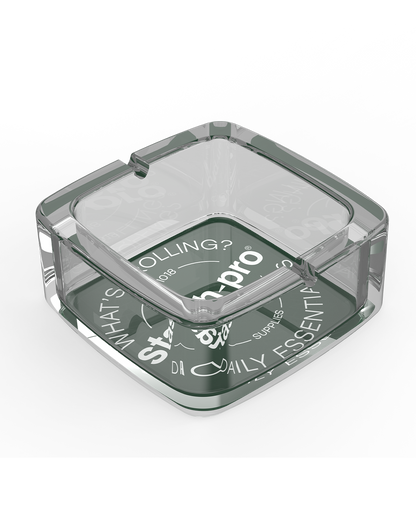 stash-pro Square Glass Ashtray - Seal