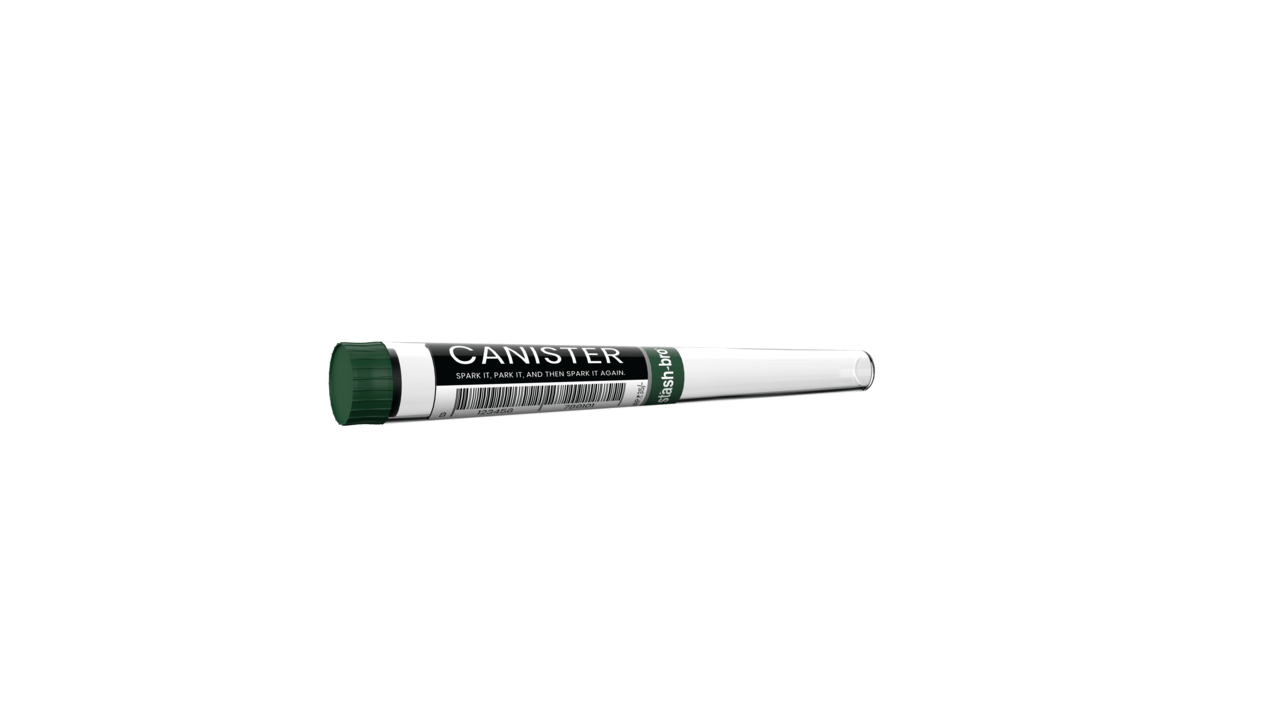 stash-bro Canister with Pre-rolled Cone