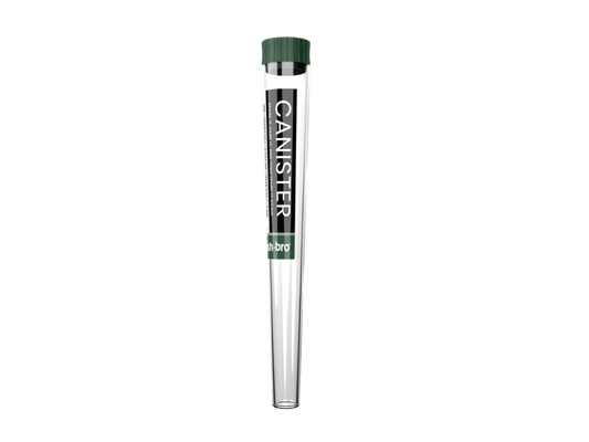 stash-bro Canister with Pre-rolled Cone