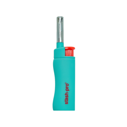 stash-pro ez flame lighter teal and red