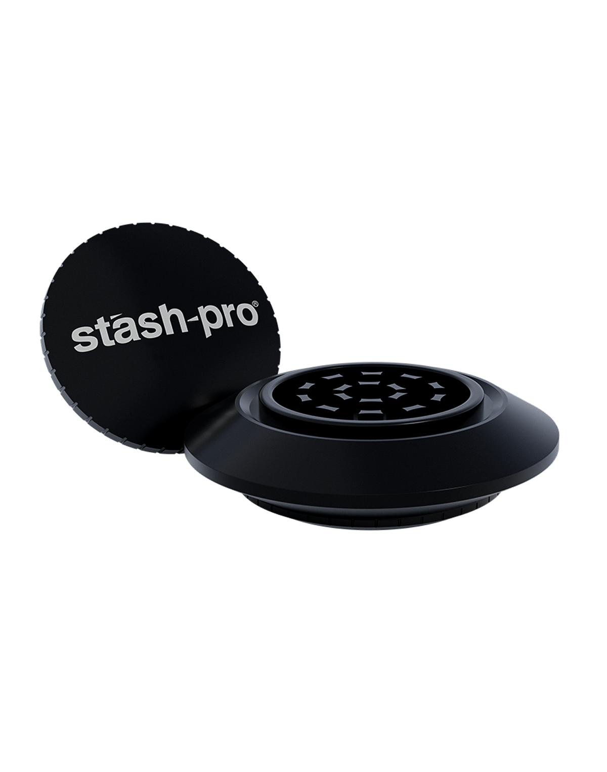 stash-pro UFO Herb Grinder - Black