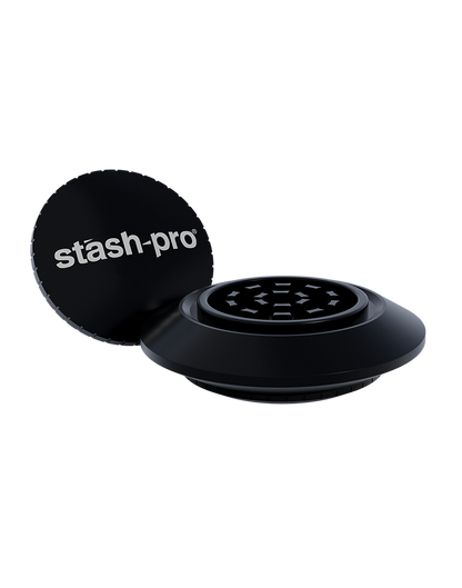 stash-pro UFO Herb Grinder - Black